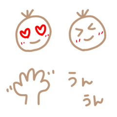 [LINE絵文字] 日常で使えるひよこ3兄弟とにわとり絵文字の画像