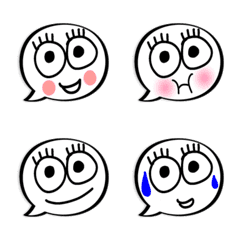 [LINE絵文字] dokidoki chan emojiの画像