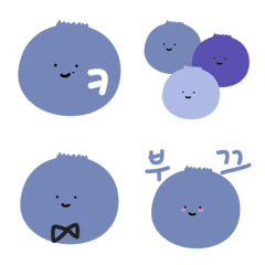 [LINE絵文字] blue-blueberryの画像