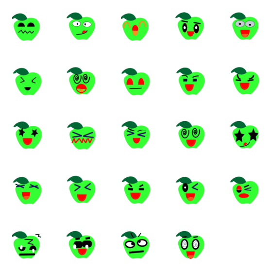 [LINE絵文字]apple joyceの画像一覧