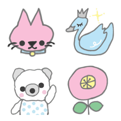 acco 北欧パステル＊絵文字♡の絵文字メイン画像
