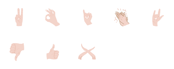 [LINE絵文字]Hand handの画像一覧
