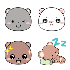 [LINE絵文字] Bear Gangs emojiの画像