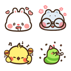 [LINE絵文字] Tobi ＆ Winnie Emojiの画像
