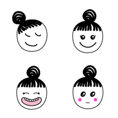 [LINE絵文字] Dango baby girlの画像