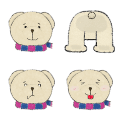 [LINE絵文字] V bearの画像