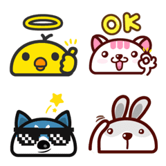 [LINE絵文字] Daily life of small animalsの画像