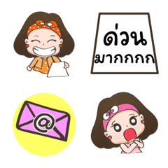 [LINE絵文字] Cute customers Emojiの画像