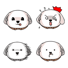 [LINE絵文字] Meat buns dudu -  expression stickerの画像
