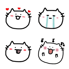 [LINE絵文字] かわいい絵文字6 ねこの画像