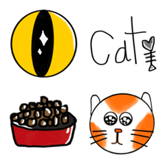 [LINE絵文字] cute cute meawの画像