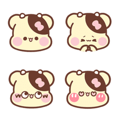 [LINE絵文字] Sweet House Chini emojiの画像