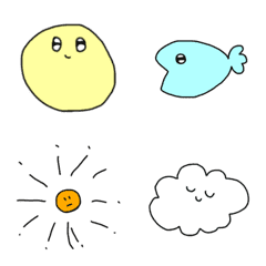 [LINE絵文字] ゆるゆる絵文字の画像
