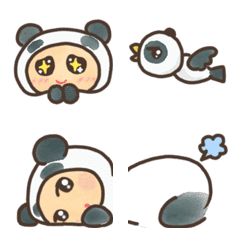 [LINE絵文字] Panda lifeの画像