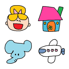 [LINE絵文字] children emoji1の画像