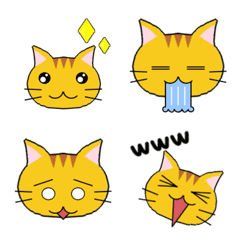 [LINE絵文字] 猫のチャロの画像