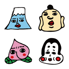 [LINE絵文字] 縁起良さげなものの画像