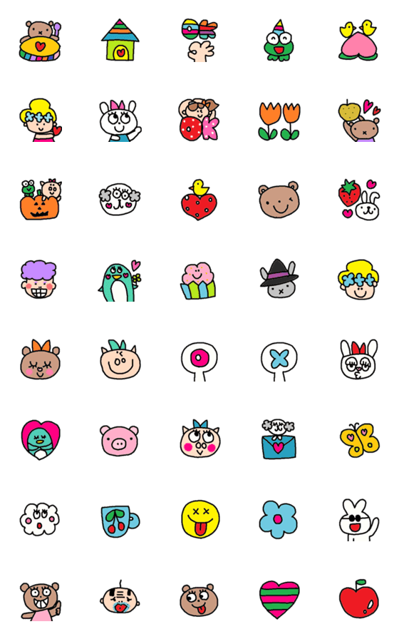 [LINE絵文字]Lilo emoji91の画像一覧