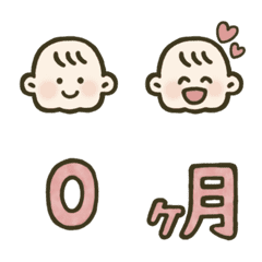 [LINE絵文字] ベビさん絵文字の画像