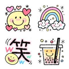 [LINE絵文字] いつでもカワイイ！絵文字の画像