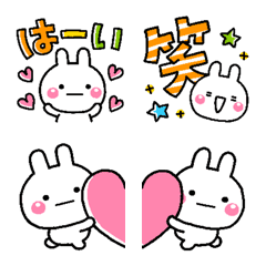 [LINE絵文字] 大人のおおきな文字の毎日使える絵文字の画像