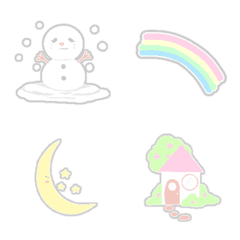[LINE絵文字] Happy Pastel！の画像