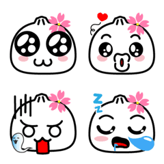 [LINE絵文字] Cherry blossom bunsの画像
