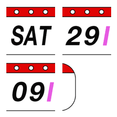 [LINE絵文字] Date Calendarの画像
