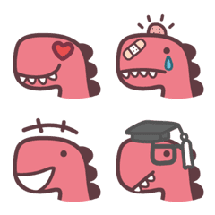 [LINE絵文字] Dinosaurs Emojiの画像