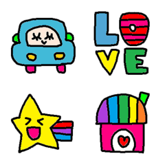 [LINE絵文字] Lilo emoji 100の画像