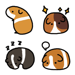 [LINE絵文字] Many days of Guinea pigの画像