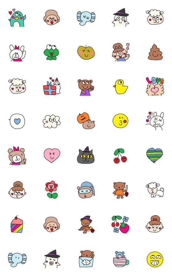 [LINE絵文字]Lilo emoji96の画像一覧