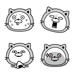 [LINE絵文字] けだるいだけのねこの画像