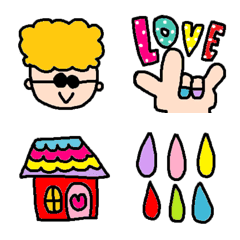 [LINE絵文字] children emoji6の画像