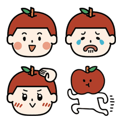 [LINE絵文字] Apple the Human Emojiの画像