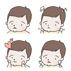 [LINE絵文字] 私のかわいい男の子の画像