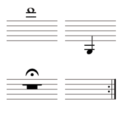 [LINE絵文字] 楽譜作成用素材②の画像