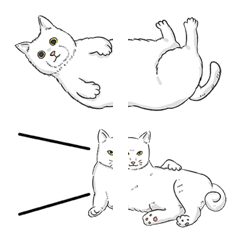 [LINE絵文字] 猫絵文字♪の画像