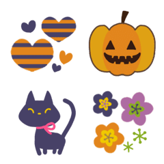 [LINE絵文字] ハロウィン♡絵文字の画像