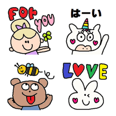 [LINE絵文字] children emoji15の画像