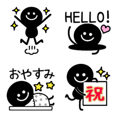 [LINE絵文字] スマイル棒人間！の画像