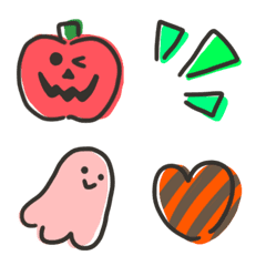 [LINE絵文字] ゆるかわ♥️ハロウィンの画像