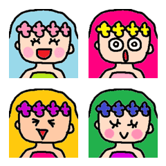 [LINE絵文字] children emoji22の画像