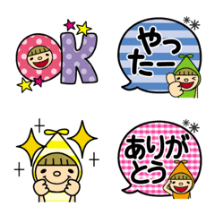 [LINE絵文字] 毎日使える♡ガーリー絵文字の画像