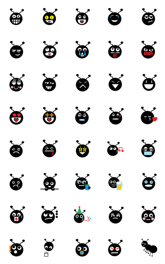 [LINE絵文字]Ant -emojiの画像一覧