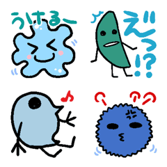 [LINE絵文字] 微生物が何か言うよ。の画像