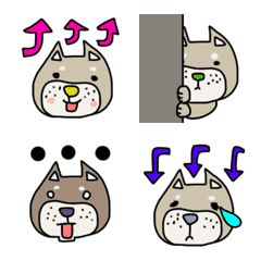 [LINE絵文字] しば犬 其の二の画像