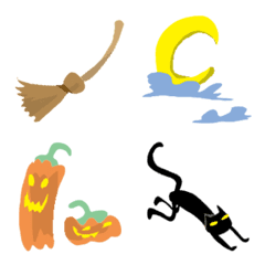 [LINE絵文字] ハロウィンですの画像