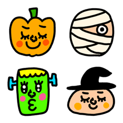 [LINE絵文字] riekimのハロウィン絵文字の画像