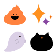 [LINE絵文字] ハロウィン以外でも使いやすい絵文字の画像